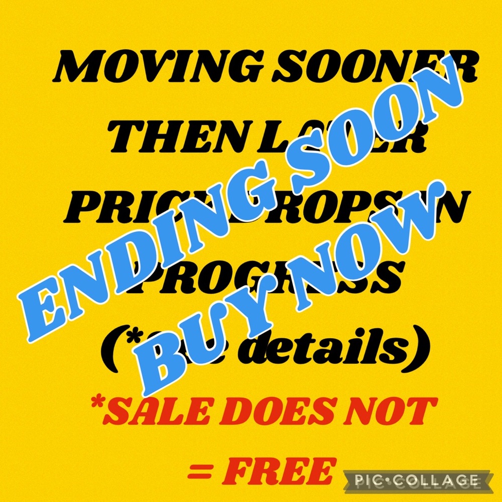 MOVING SALE
